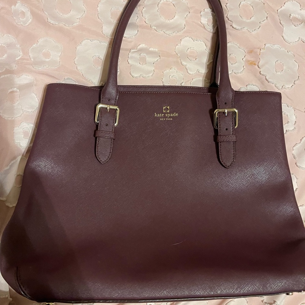 Kate Spade Plum Tote Bag